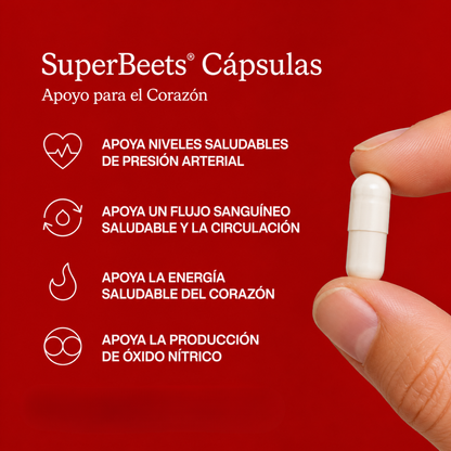 SuperBeets | Mejora la circulación y la salud cardiovascular.