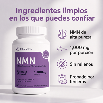 NMN Memoria | Mejora la concentración y vitalidad cerebral