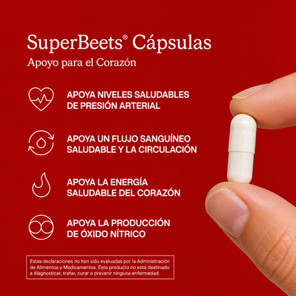 SuperBeets | Mejora la circulación y la salud cardiovascular.