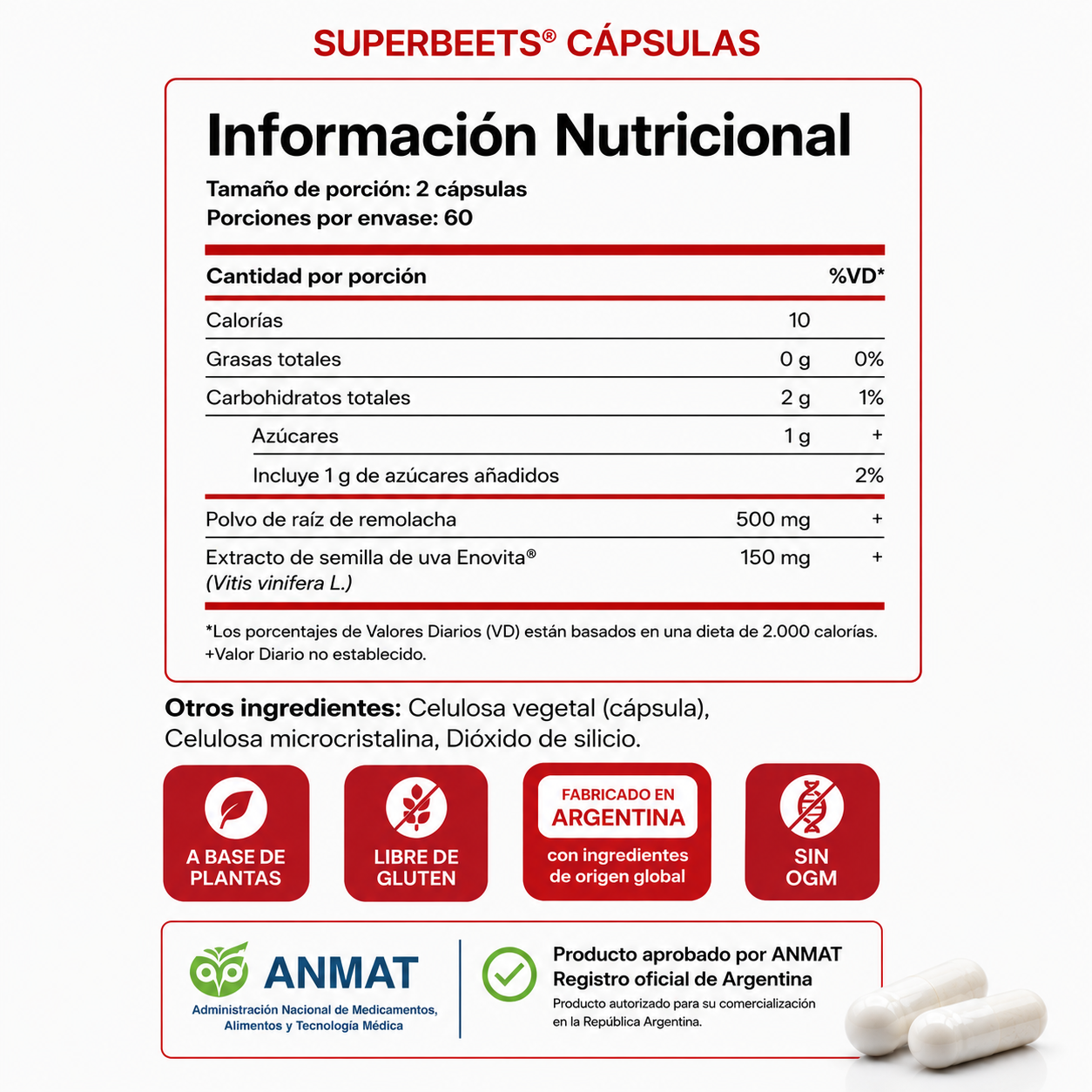 SuperBeets | Mejora la circulación y la salud cardiovascular.